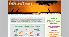 Desktop Screenshot of casisoft.com