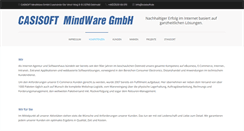Desktop Screenshot of casisoft.de