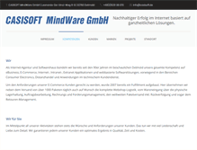 Tablet Screenshot of casisoft.de